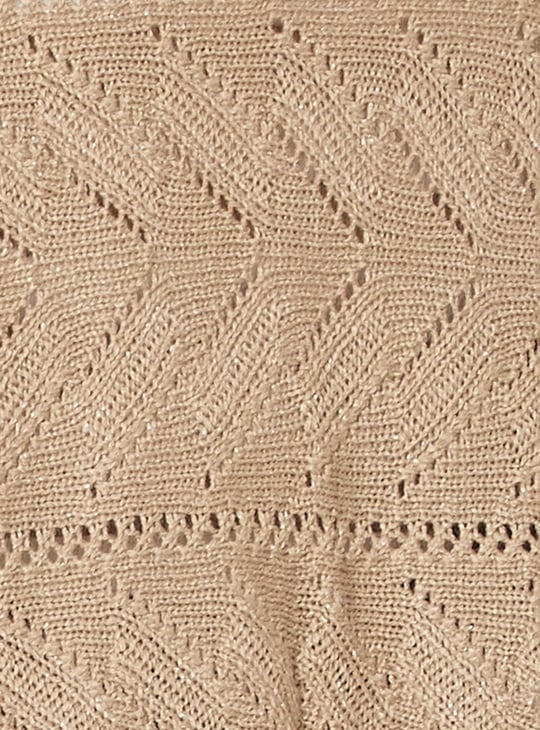 Women Crochet Waterfall Shrug