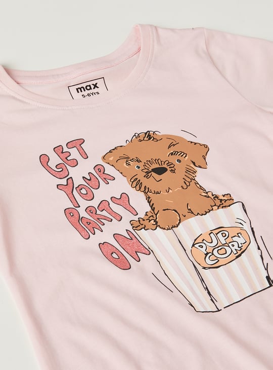 Girls Printed Sleepwear Set