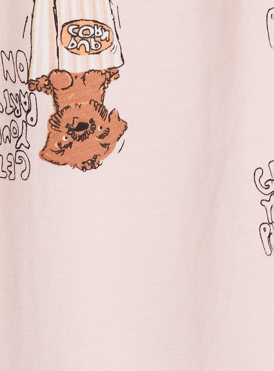 Girls Printed Sleepwear Set