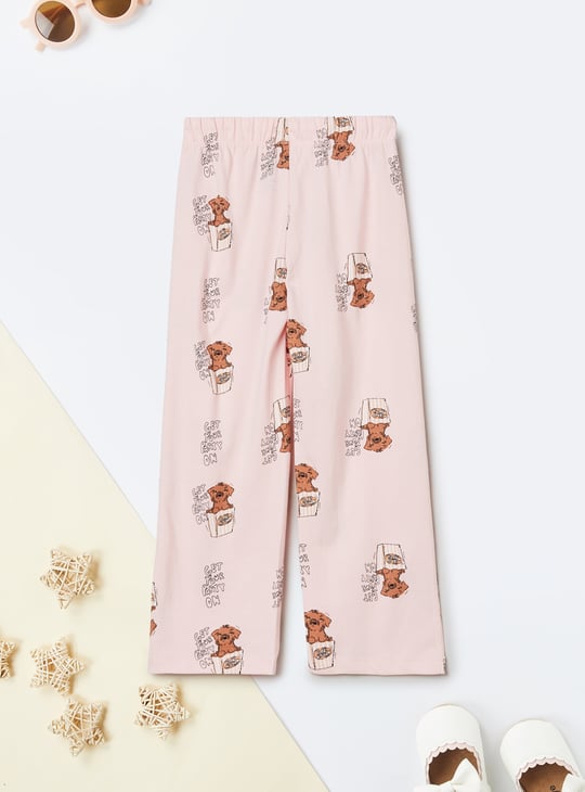 Girls Printed Sleepwear Set