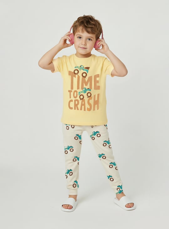 Boys Printed Sleepwear Set