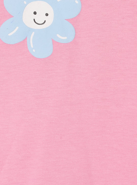 Girls Printed T-shirt - Pack of 3