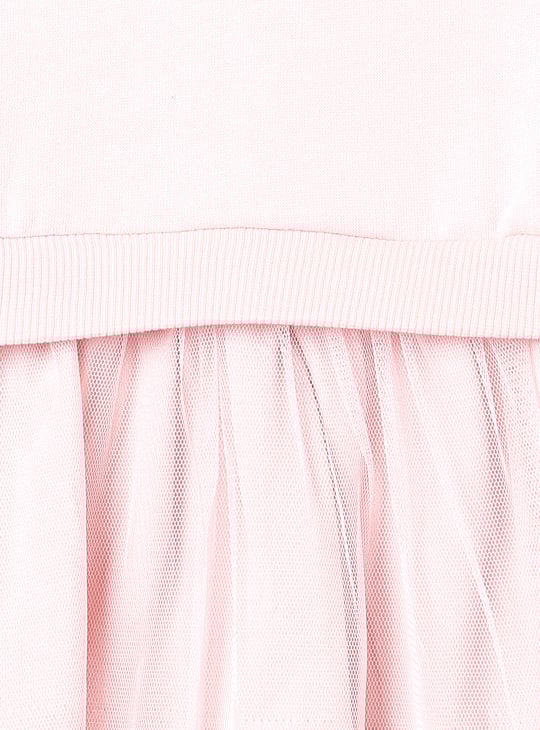 Girls Applique Tulle Dress