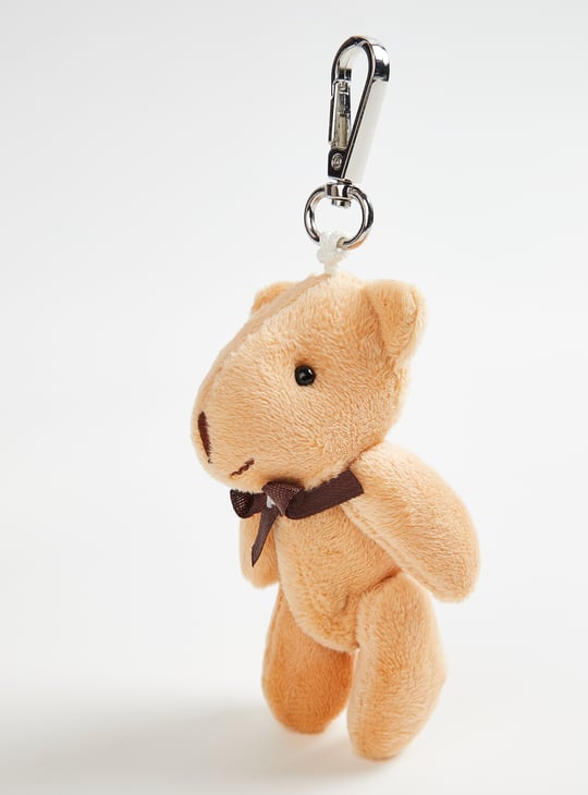 Kids Bow Teddy Keychain Soft Toy