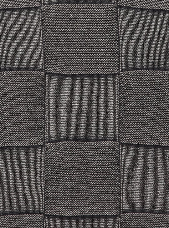 URB_N Men Checked Oversized Sweater