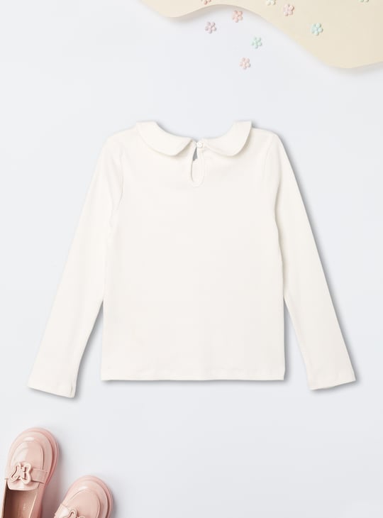 Girls Checked Dungaree Dress with Top