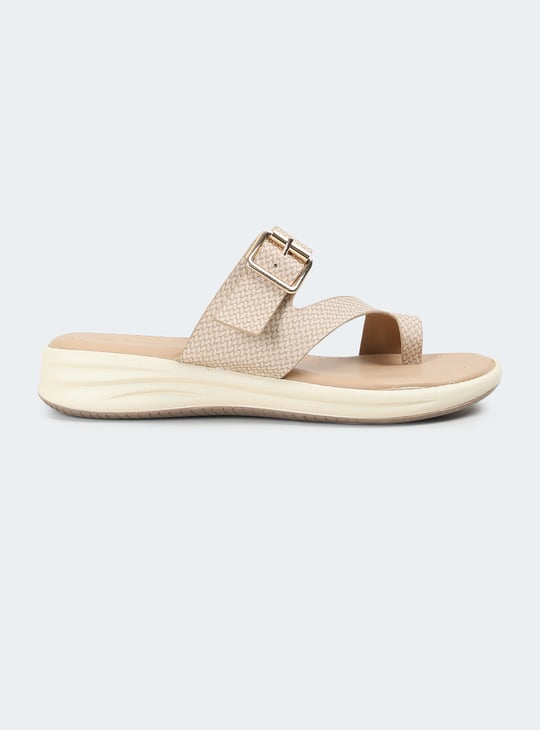 Women Textured One-Toe Flats