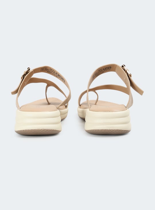 Women Textured One-Toe Flats