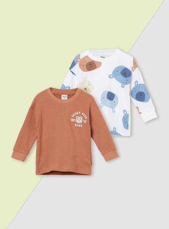 Boys Assorted T-shirt - Pack of 2