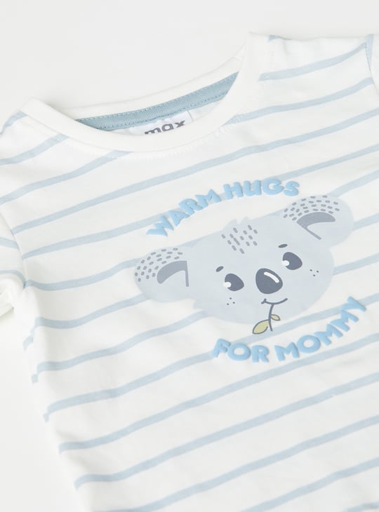 Boys Solid Joggers Set