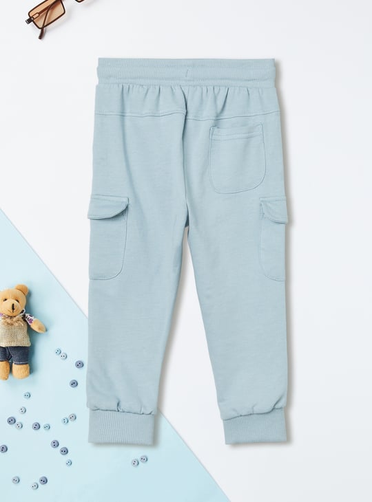 Boys Solid Joggers Set