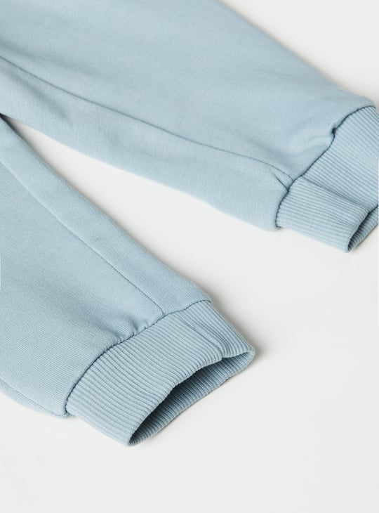 Boys Solid Joggers Set