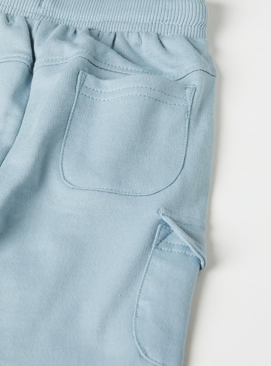 Boys Solid Joggers Set