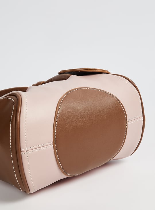 Women Colourblock Handheld Bag