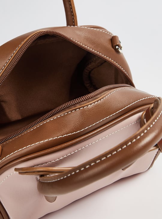 Women Colourblock Handheld Bag