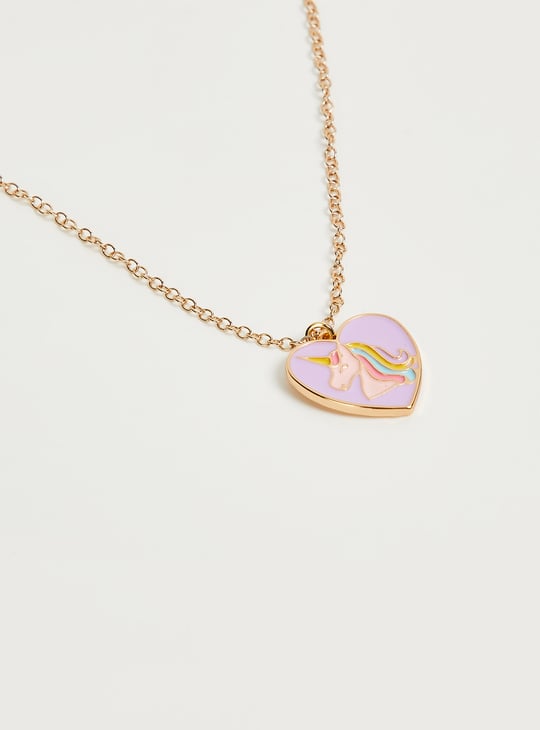Girls Unicorn Jewellery Set