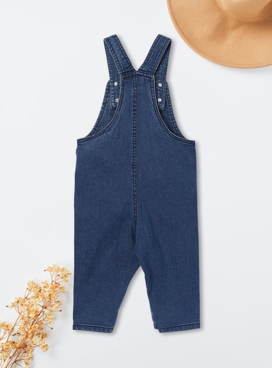 Boys Denim Dungaree with T-shirt