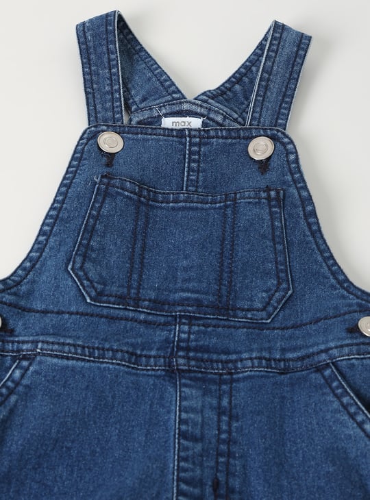 Boys Denim Dungaree with T-shirt