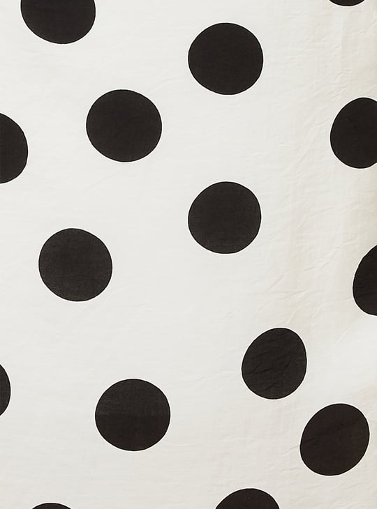 Women Polka Dots Shirt Dress