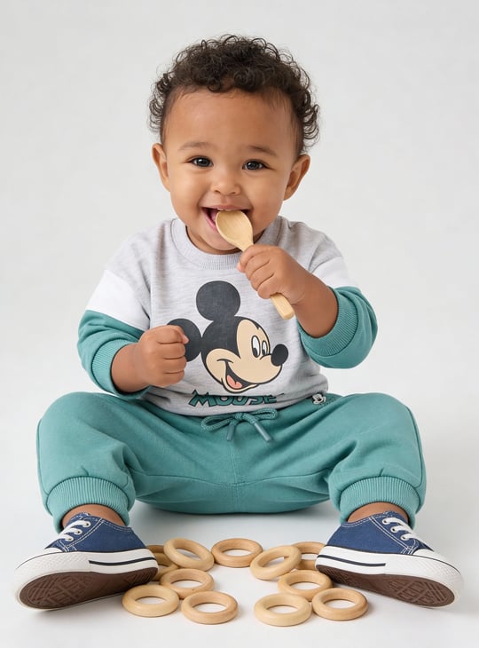 Boys Mickey Mouse Joggers Set
