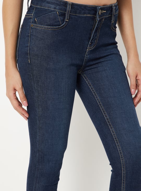 Women Washed Skinny Fit Jeans