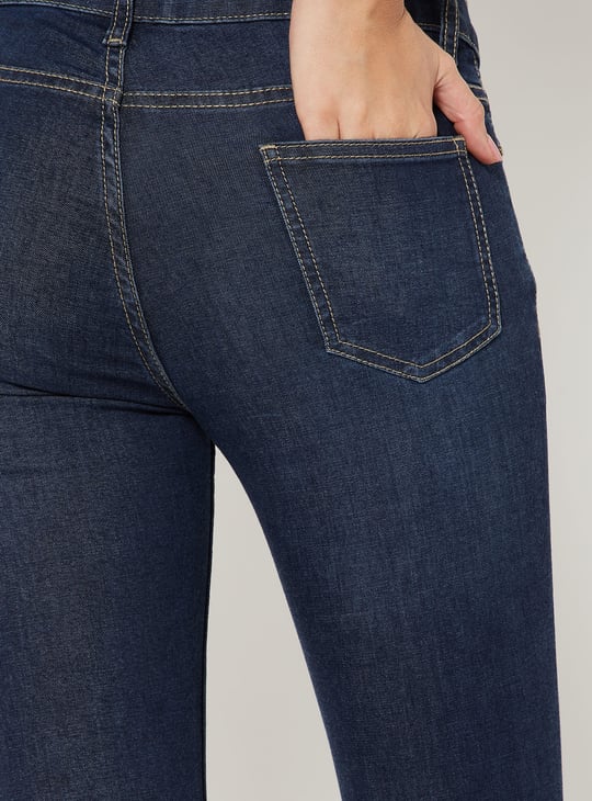 Women Washed Skinny Fit Jeans