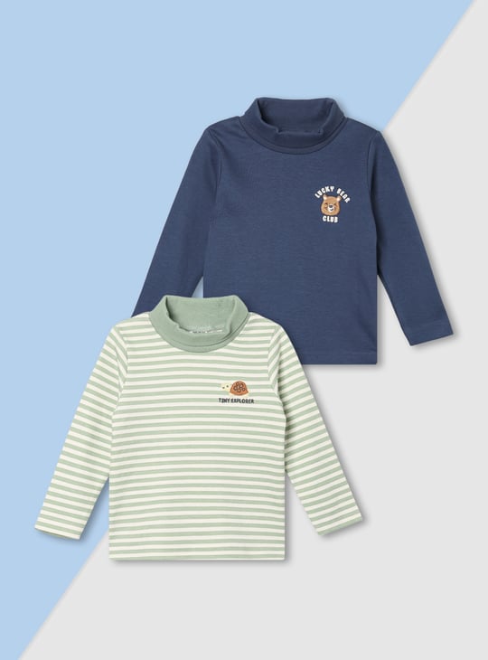 Boys Assorted T-shirt - Pack of 2