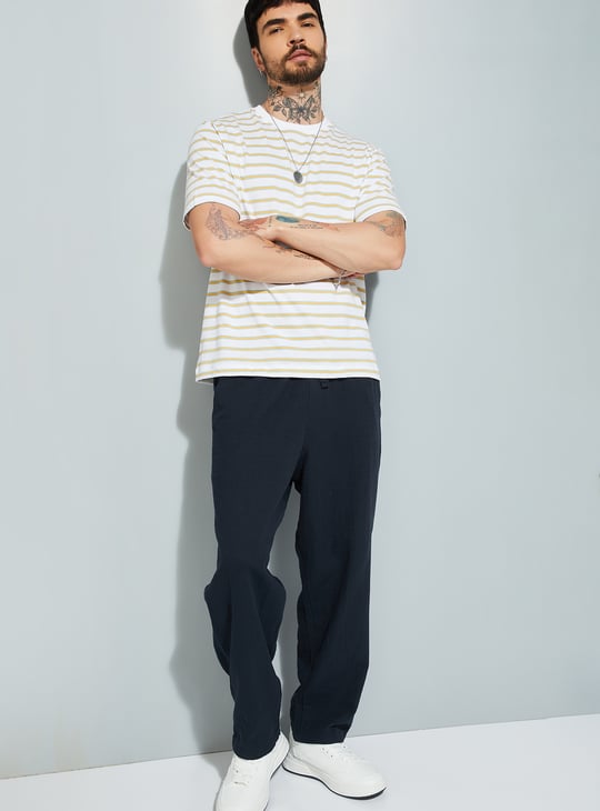 URB_N Men Striped T-shirt