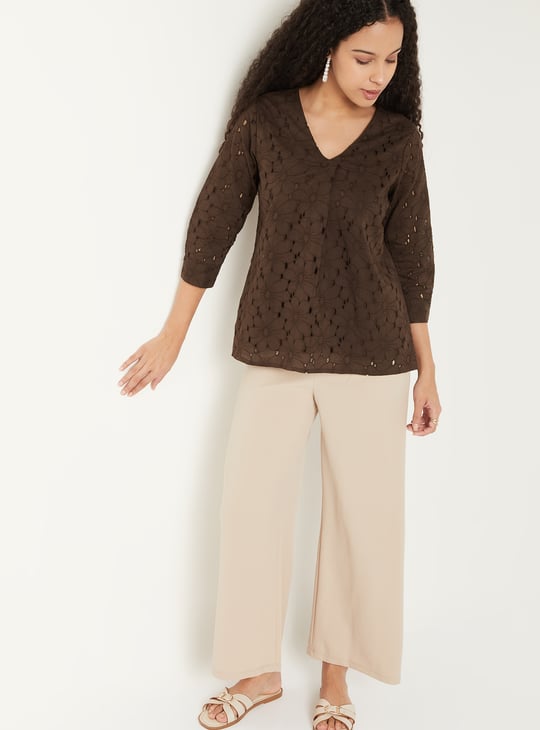 Women Schiffili Top
