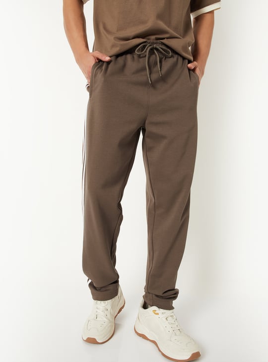 Men Side Stripes Track Pants