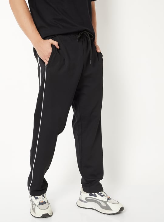 Men Side Stripes Sports Track Pants