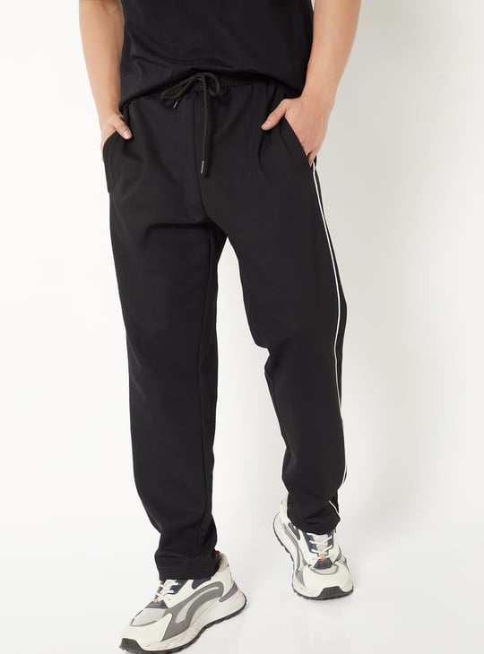 Men Side Stripes Sports Track Pants