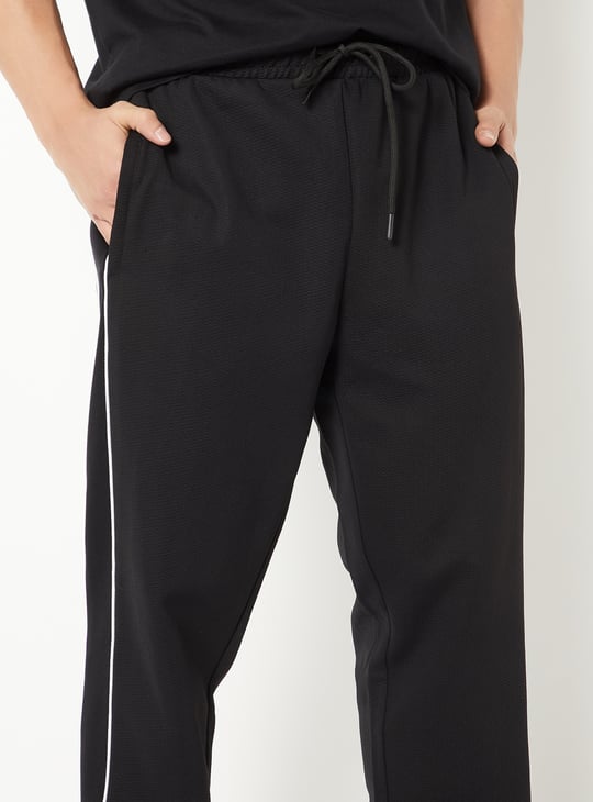 Men Side Stripes Sports Track Pants