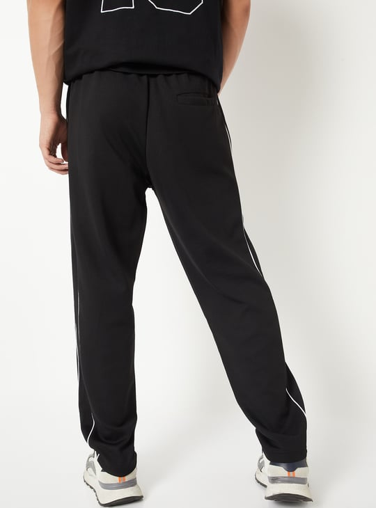 Men Side Stripes Sports Track Pants