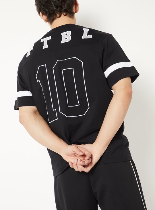 Men Printed Sports T-shirt