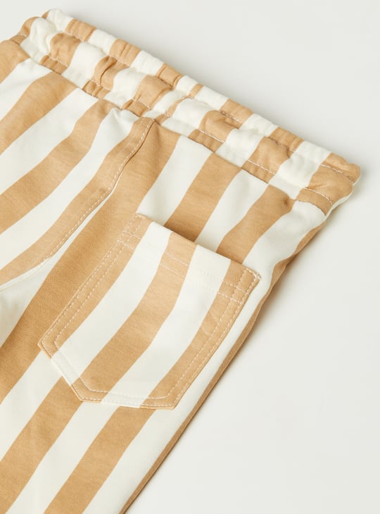 Boys Cars Print Shorts Set