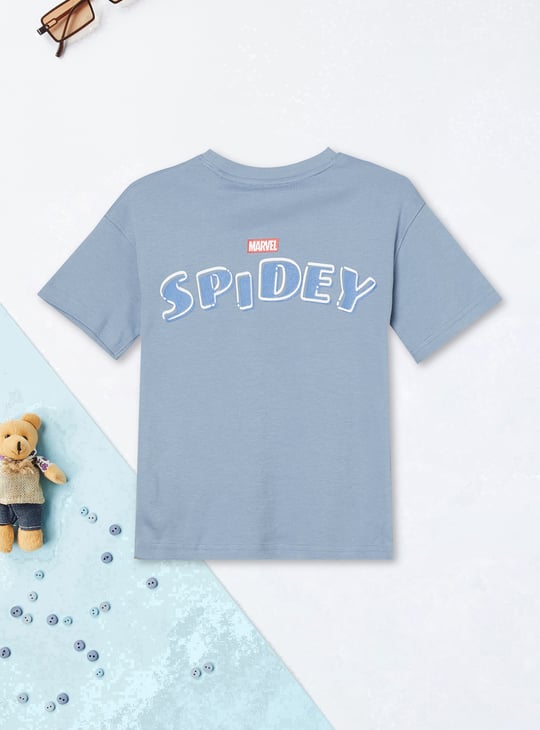 Boys Spiderman Shorts Set