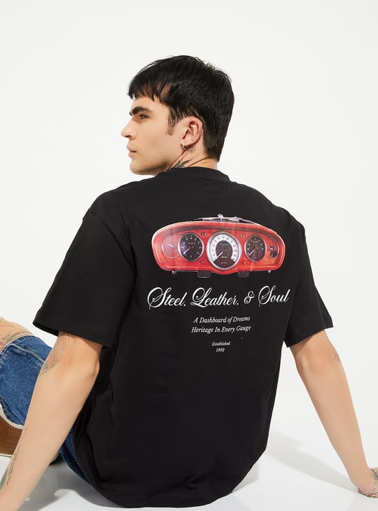 URB_N Men Printed Oversized T-shirt | T-shirts
