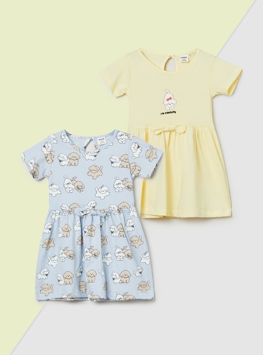 Girls Assorted Dress - Pack of 2