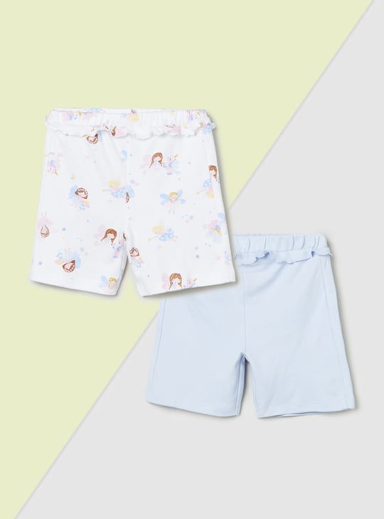 Girls Assorted Shorts - Pack of 2