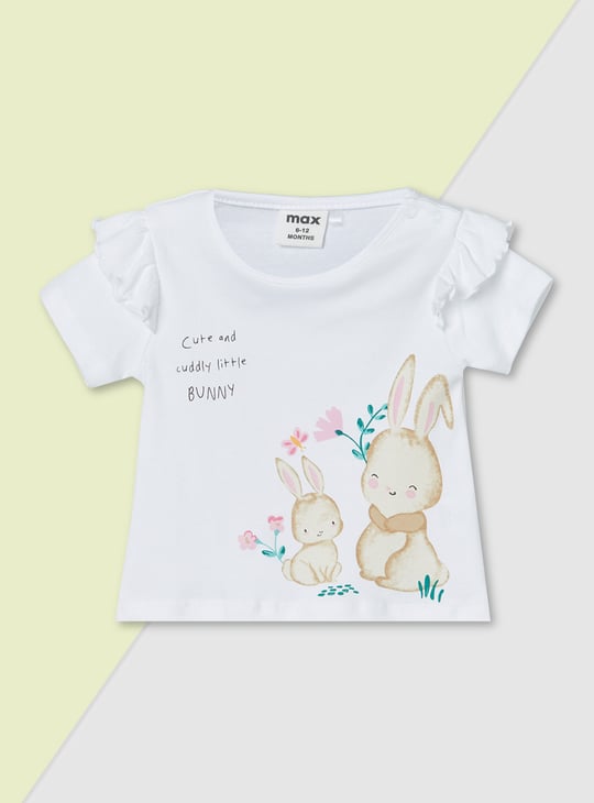 Girls Printed Top - Pack of 2