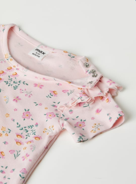Girls Printed Top - Pack of 2