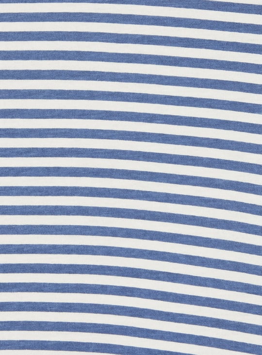 Girls Denim Pinafore Dress with T-shirt