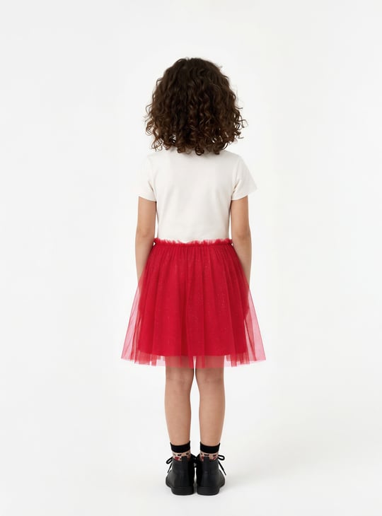 Girls Minnie Sequins Tulle Dress