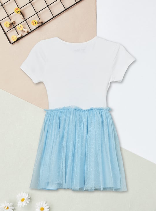 Girls Lilo & Stitch Sequins Dress