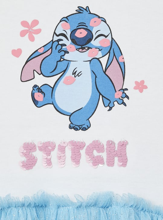 Girls Lilo & Stitch Sequins Dress
