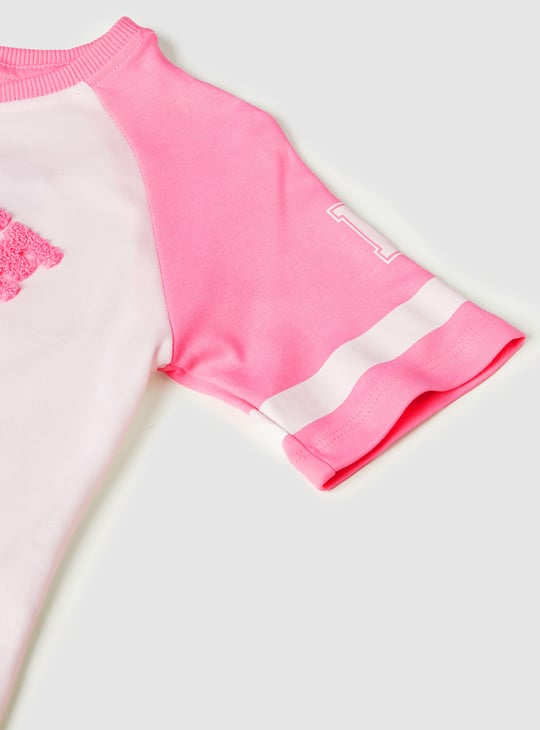 Girls Minnie Print T-shirt