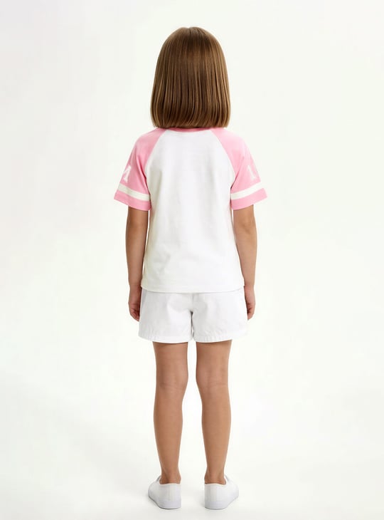 Girls Minnie Print T-shirt
