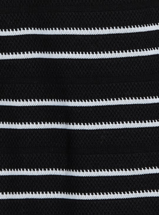 Girls Striped Trousers Set