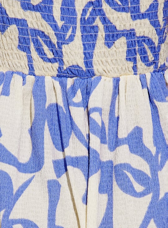 ALAYA F X URB_N Women Printed Fit & Flare Dress